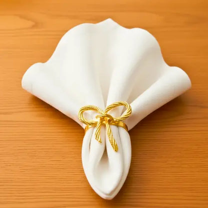 Golden & White Christmas Set – Luxury Bow